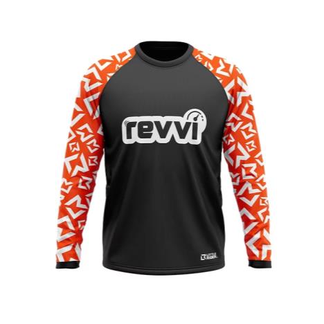 Revvi Kids Riding Jersey - Orange £27.99